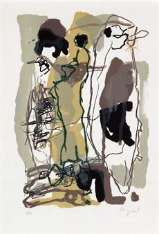 Untitled - Peter Skovgaard - Lithography